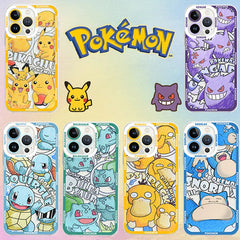 Pokémon Pikachu Shockproof Silicone Phone Case for iPhone 11 to 17 Pro Max