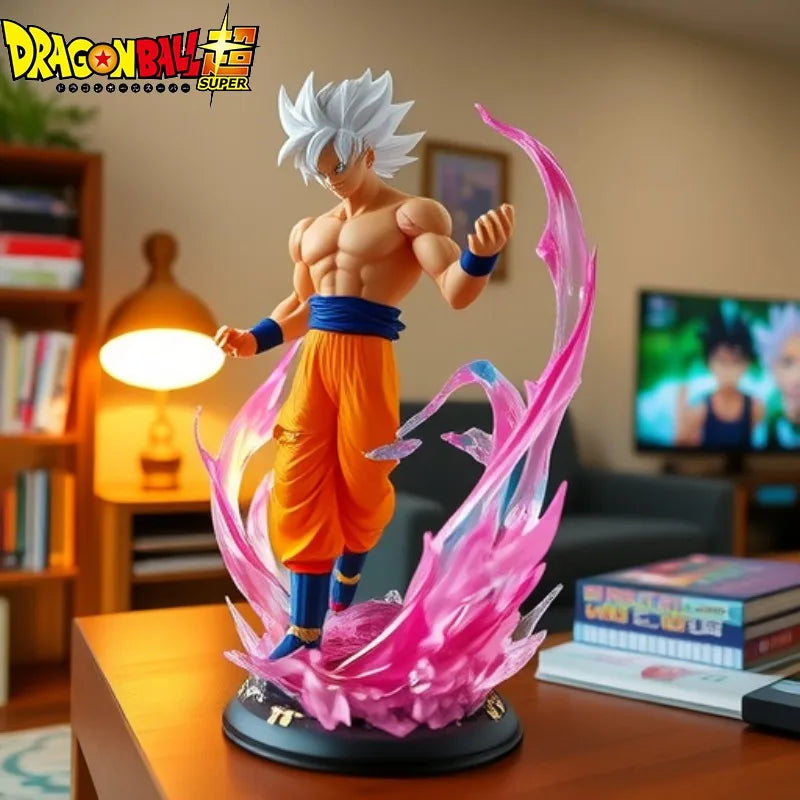 Hot Dragon Ball Figure Son Goku Figure Super Saiyan Figures Pvc Model Statue Doll Room Decor Collection Ornament Toys Gifts 25cm