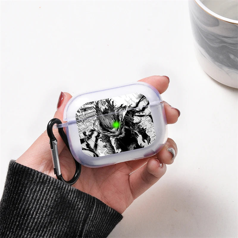 Anime Case For Apple AirpodsPro Headphone Shockproof Protection Air Pods4 Pro 1/2/3Earphone Box Soft Cover