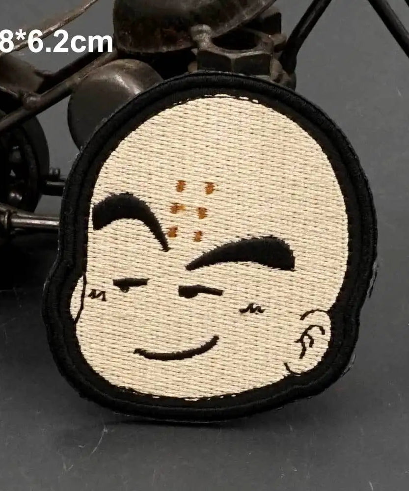 Dragon Ball Animation Peripherals Creative Kawaii Son Goku Vegeta Majin Buu Clothes Patches Embroidered Velcro Badges