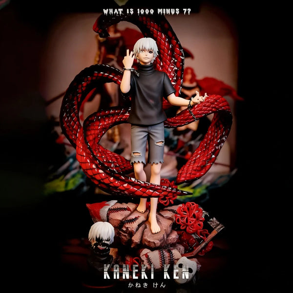 Tokyo Ghoul Kaneki (White Hair, Kagune) PVC Figure — 35cm GK Statue