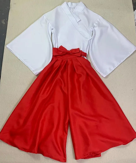 Iori Utahime Cosplay Costume Girls  Kimono Suits Woman Tops Dress Halloween Party Iori Utahime outfits headwear for comic con