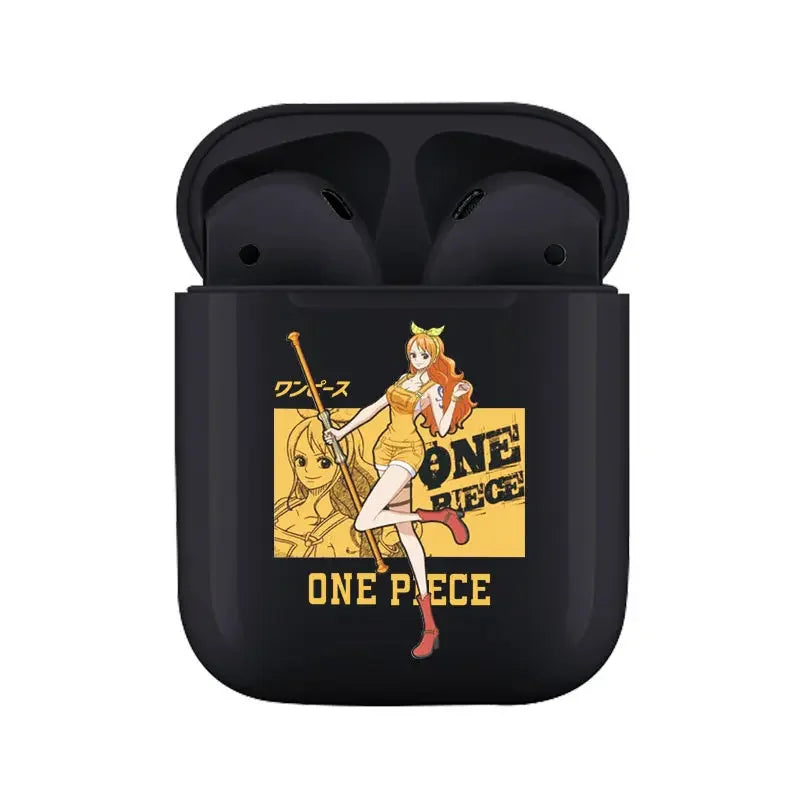 ONE PIECE Luffy Wireless Headset Anime Bluetooth 5.0 Sports Headphones Touch Control Long Standby Headset Birthday Gift