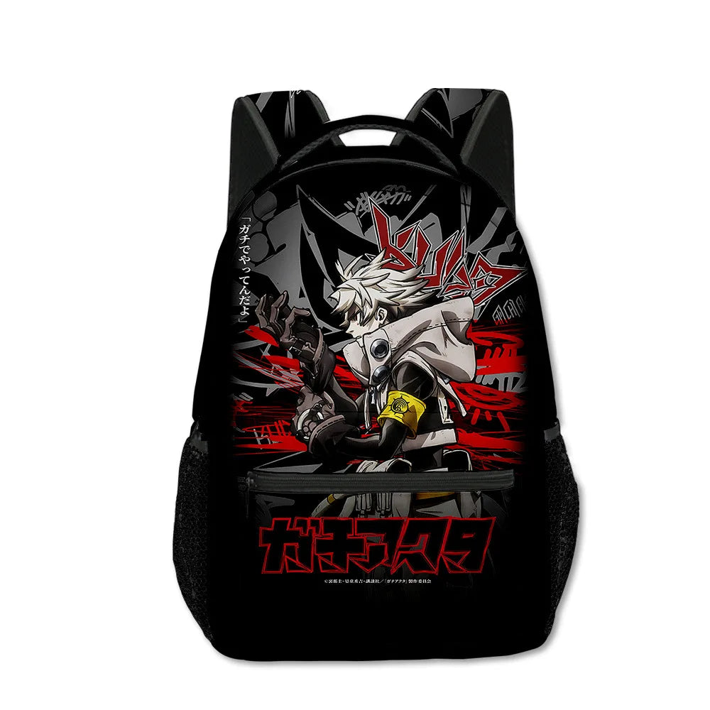 Trendy Popular Novelty Gachiakuta student Bookbag Notebook Backpacks 3D Print Oxford Waterproof Boys/Girls Travel Backpacks