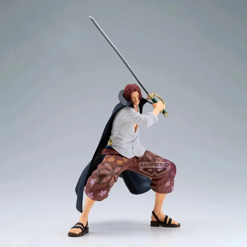 Banpresto One Piece Shanks Figure – Original BANDAI PVC 22cm Collectible Model