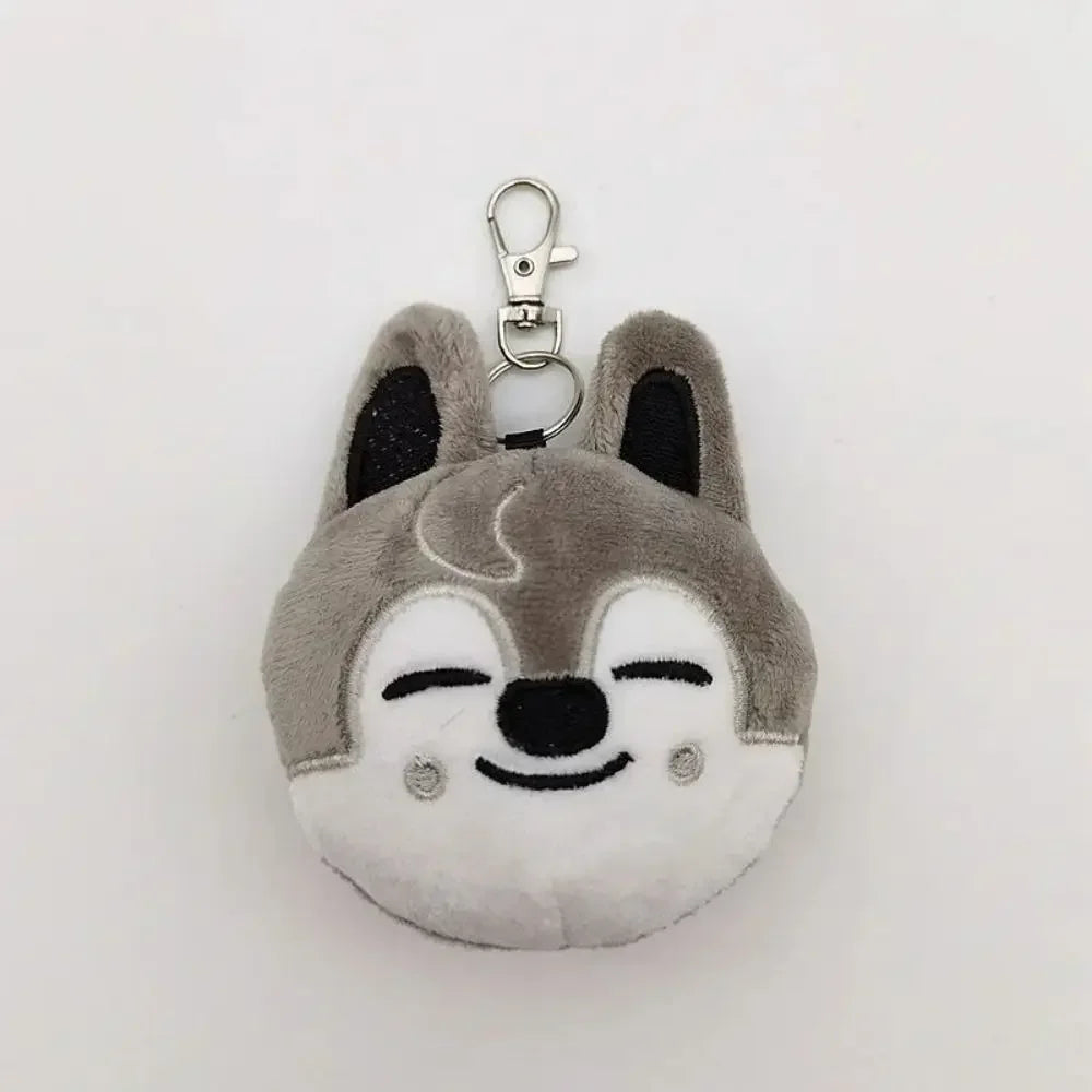300style 10/22cm Skzoo Plush Bag Toy Kawaii Stray Wolf Plush Cartoon Stuffed Animal Doll Kawaii Toy Room Decor Children Gift