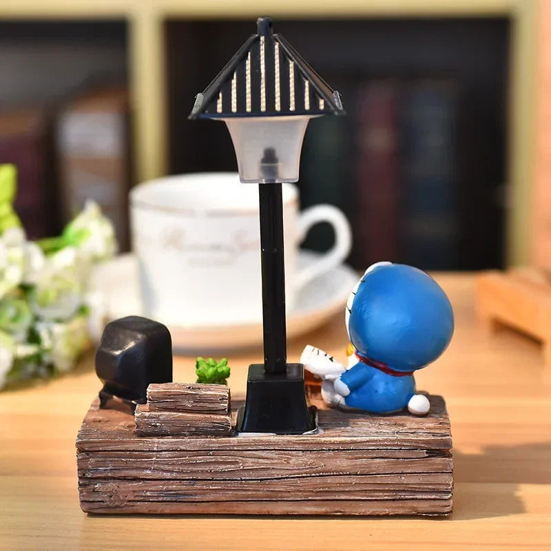 15cm Doraemon & Tinker Bell Night Light – Cute Anime Home Decor Gift