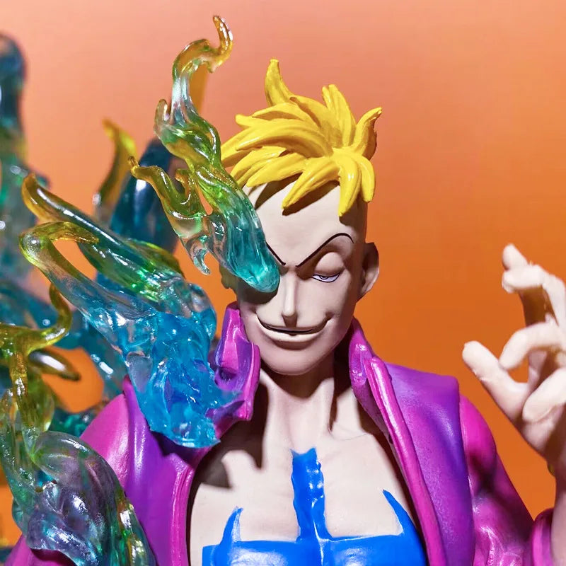 33cm One Piece Marco Anime Figures Immortal Birds Figurine Pvc Gk Statue Action Figure Model Statue Doll Decoration Toys Gift