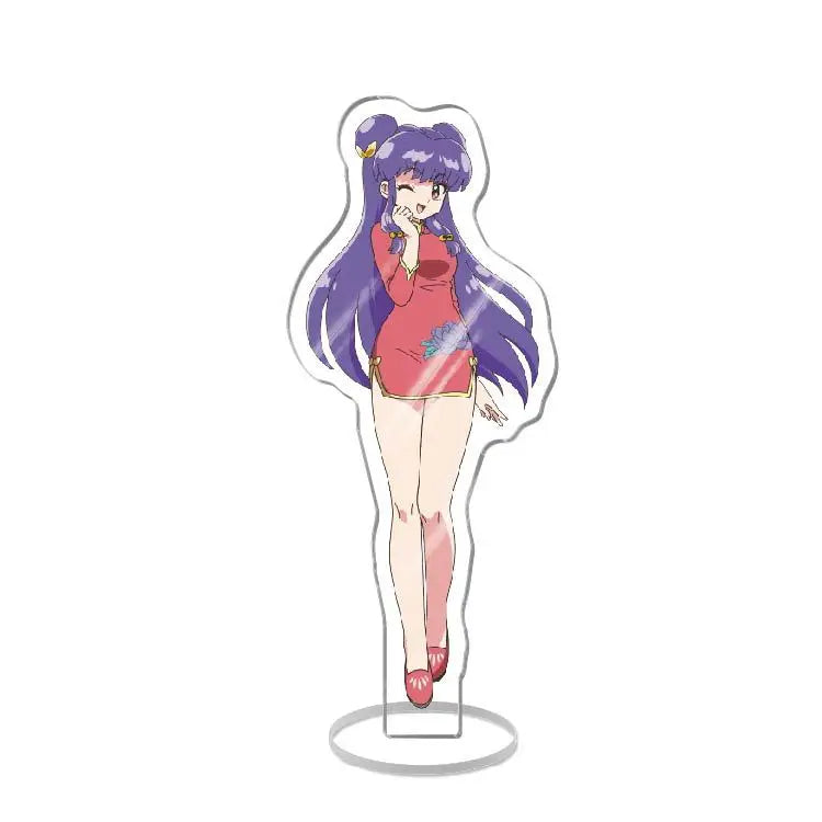 Anime Ranma 1/2 Nibun No Ichi Acrylic Stand Model Plate Decoration Desk Figure Display Friends Girls Gift Cartoon New Product