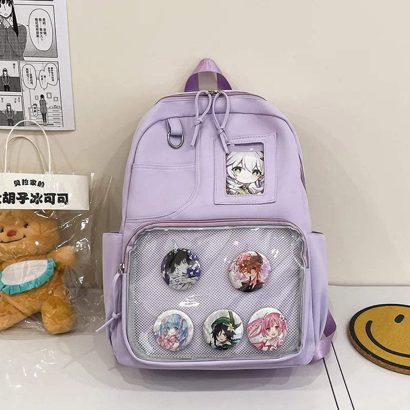 College Style Fashionable Backpack for Students Large Capacity Backpack for Women Highvalue Outdoor Backpack