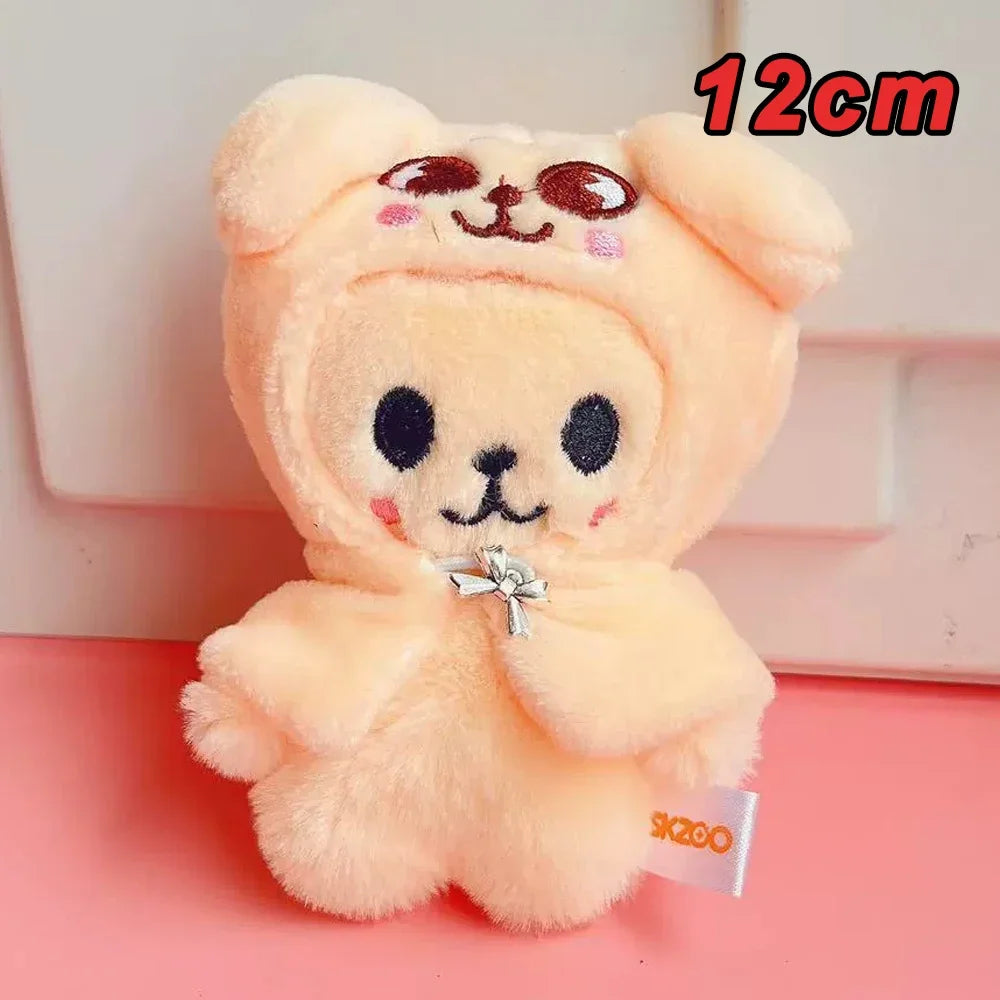 300style 10/22cm Skzoo Plush Bag Toy Kawaii Stray Wolf Plush Cartoon Stuffed Animal Doll Kawaii Toy Room Decor Children Gift