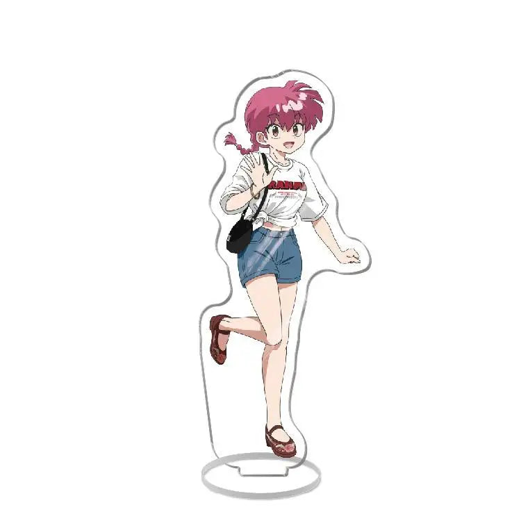 Anime Ranma 1/2 Nibun No Ichi Acrylic Stand Model Plate Decoration Desk Figure Display Friends Girls Gift Cartoon New Product