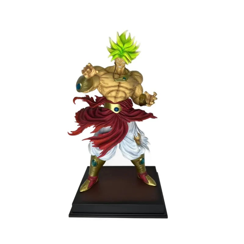 Dragon Ball JT 50cm Super Saiyan Broly Action Figures GK Assembly Model Kit Large Sculpture Desktop Ornament Anime Toy Boy Gift