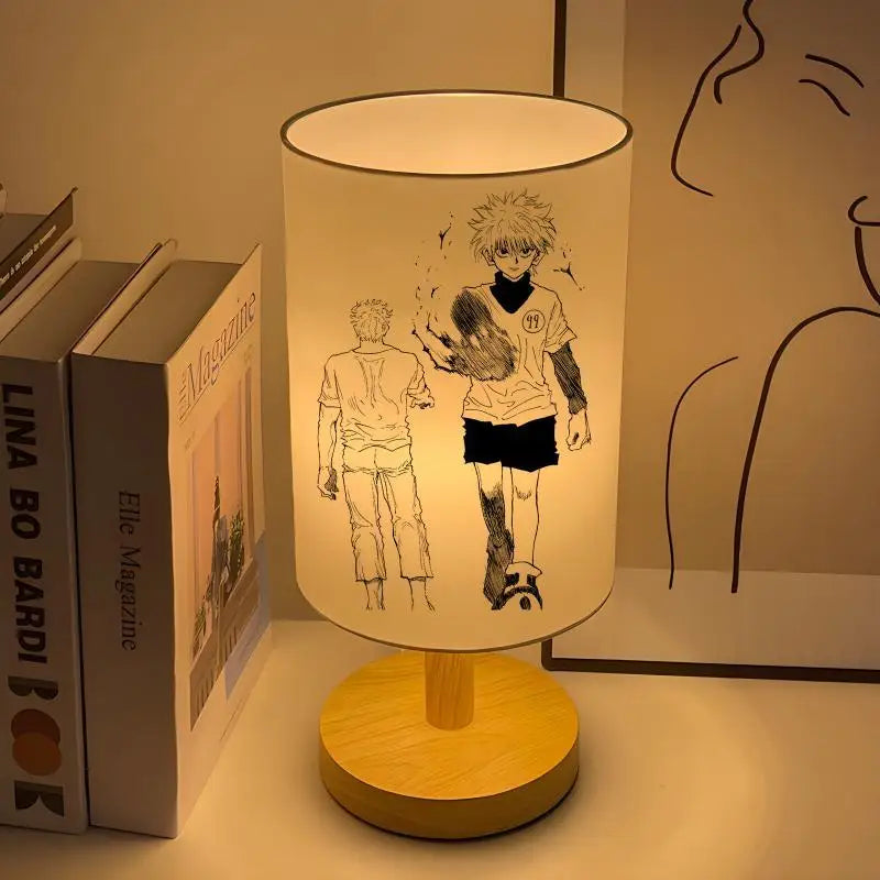 HUNTER Decorative Night Light Jessie Sot Anime Student Bedroom Soft Light Eye Protection Reading Light holiday gift