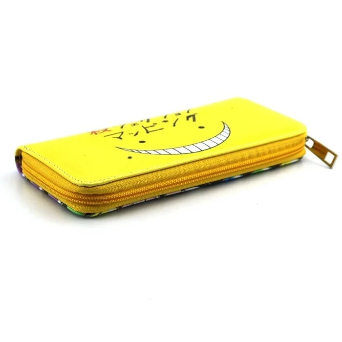 Anime Assassination Classroom Korosensei Long Women Wallets Men Card Holders Purse