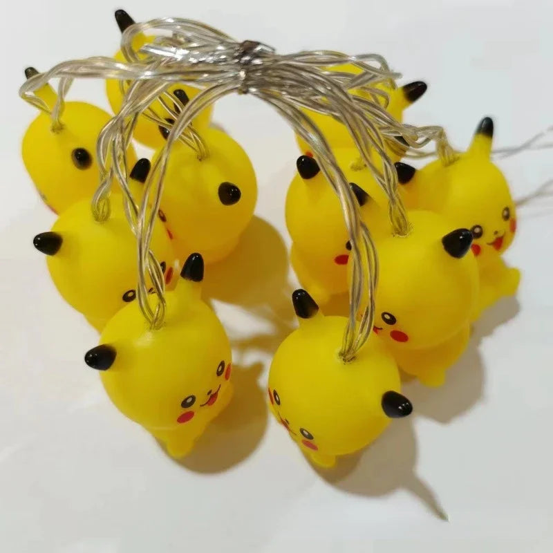 Pikachu LED Night Light – Cute Anime Pendant for Holiday Decor