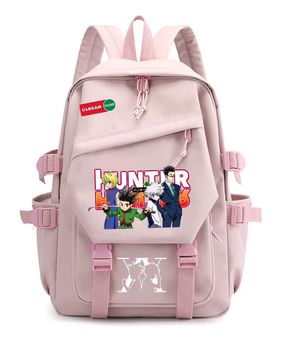 HUNTER Killua Zoldyck Hisoka anime peripheral fashion backpack personality simple student schoolbag holiday gift kawaii