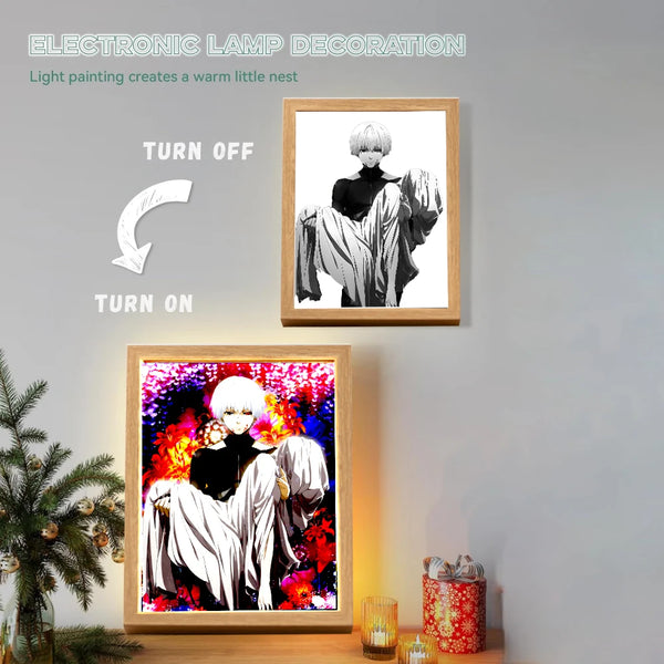 Tokyo Ghoul LED Light Frame — Anime Night Lamp