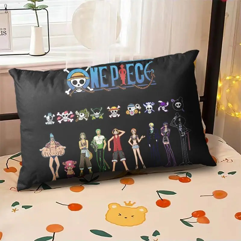 New One Piece Luffy Nami Zoro Chopper anime cushion pillow set pillow student nap pillow creative bedding holiday gift