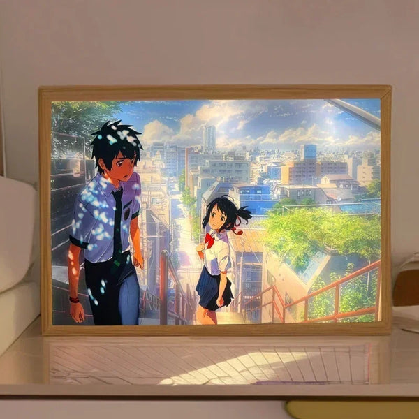 Your Name LED Wall Light — Anime Night Lamp