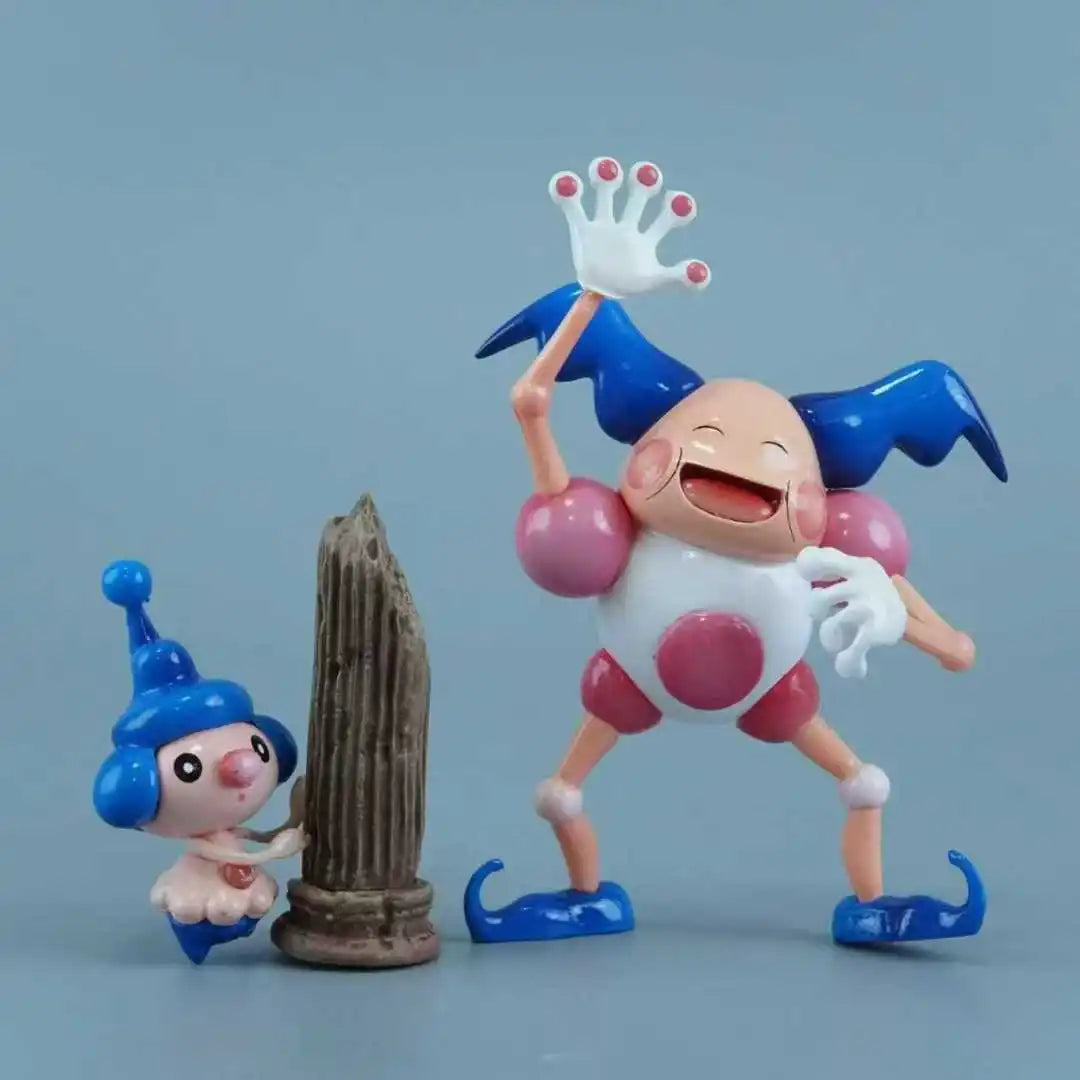Anime Pokemon Figure Mr Mime Action Figures Pvc Statue Desktop Ornamen Collection Model Toys Gifts