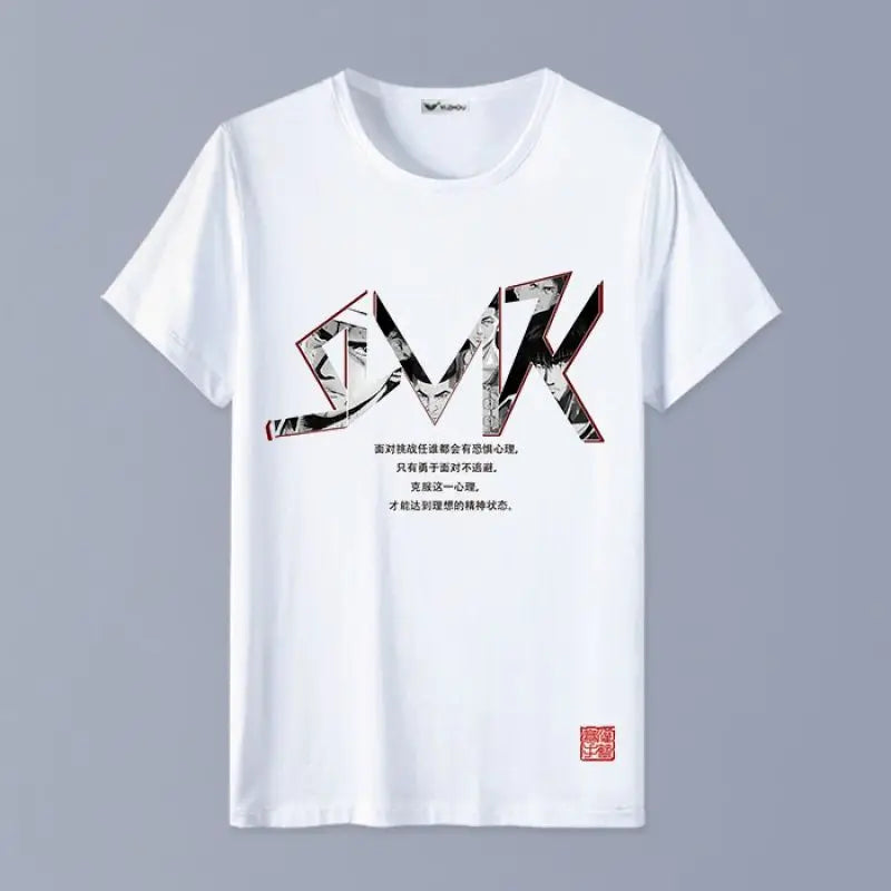 Slam Dunk T-shirt Sakuragi Hanamichi Akagi Haruko Rukawa Kaede Mitsui Hisashi Ryota anime basketball short-sleeved clothes gift