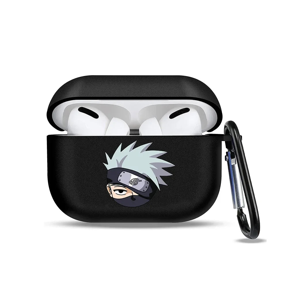 Naruto Kakashi Earphone Cases for Airpods 1/2 3 Airpods Pro Case Headphones Case Protective Case for Apple Airpods Covers Gift