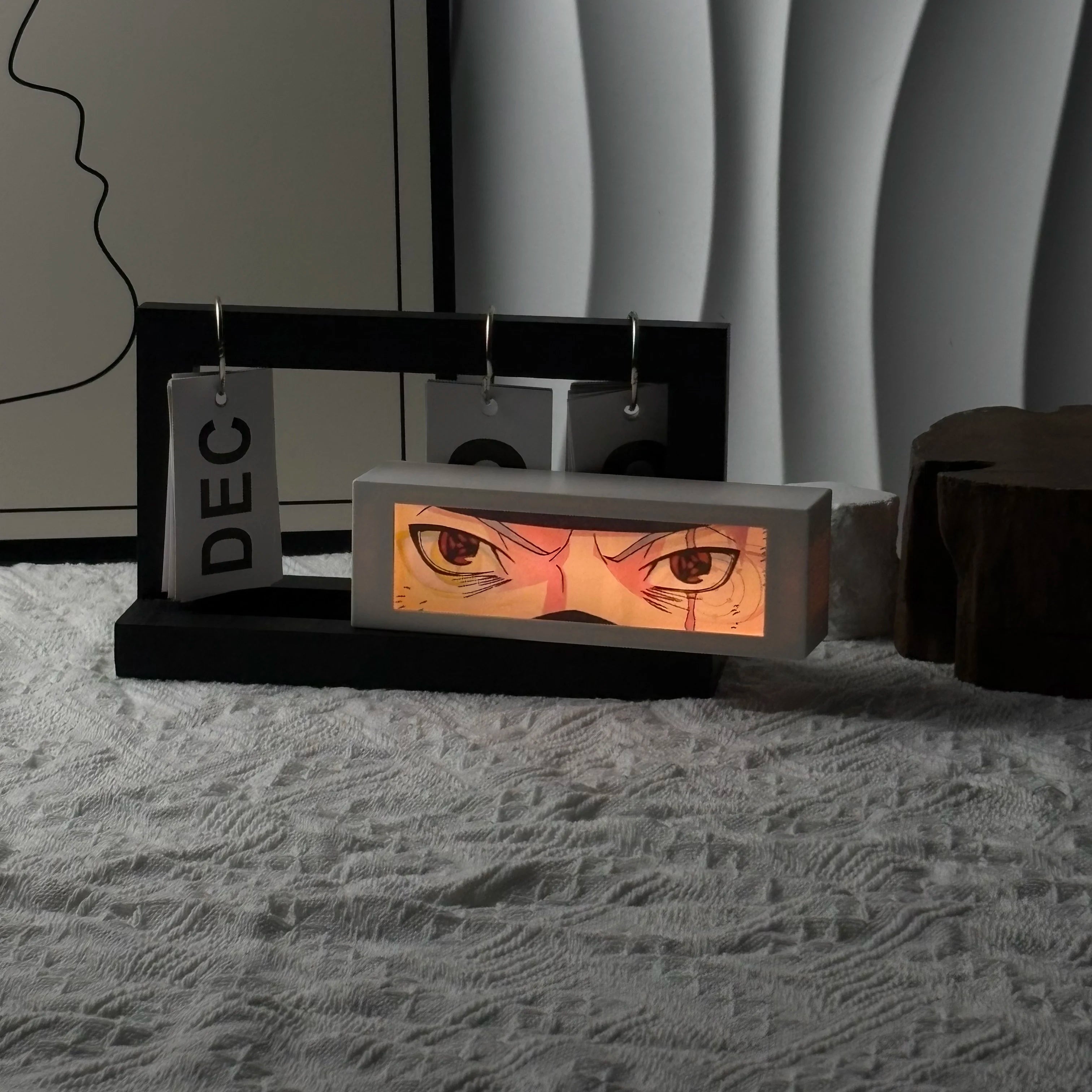 Anime 3D Motion Light Box – Manga Night Lamp for Bedroom & Gifts