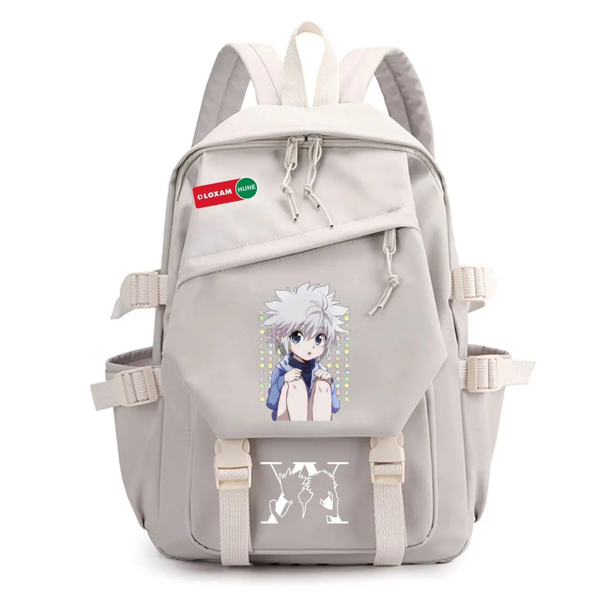 HUNTER Killua Zoldyck Hisoka anime peripheral fashion backpack personality simple student schoolbag holiday gift kawaii
