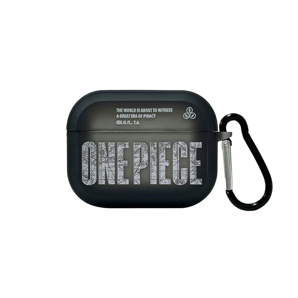 New Anime One Piece Luffy Gear 5th Earphone Case For AirPods 3 3rd 4 Pro Pro2 Headphone Bluetooth Wireless Headset Clear Cover