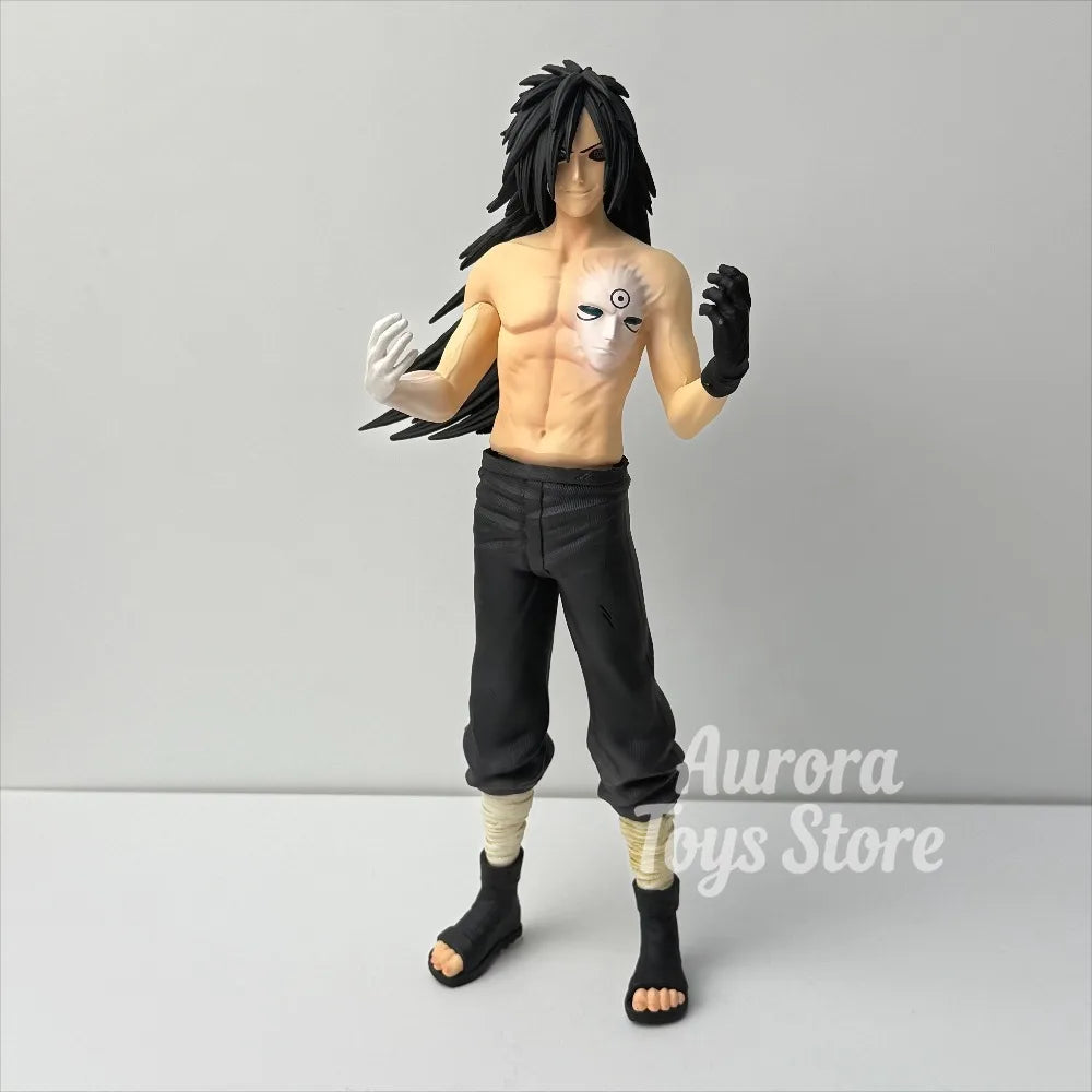 28.5cm/11.22in Anime NARUTO Figure Uchiha Madara Action Figures Pvc Collection Model Toys for Children Gifts