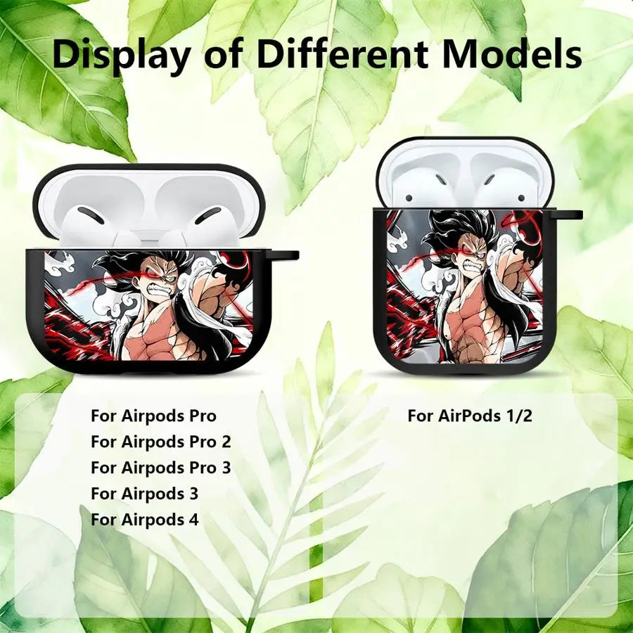 OneS P-ieceS Anime Earphone Cases Cover Case For Airpods 1 Pro 4 2 3 Pro3 Pro2