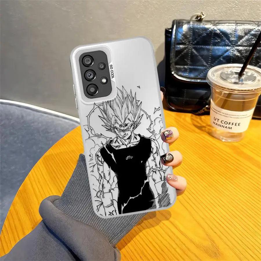 Soft Shell Phone Case For Samsung For Galaxy A24 A15 A16 A34 A32 A25 A17 A23 A14 A13 A12 Dragon Cool Ball