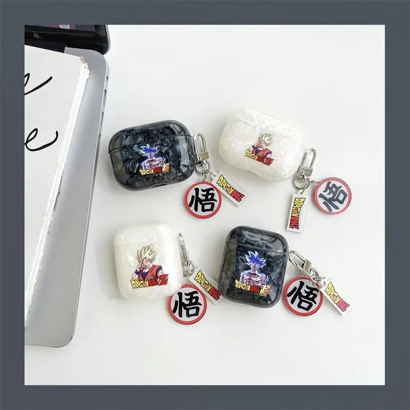 Dragon Ball Sayajins Goku Suitable for Airpods Pro2 Protective Cover 2nd and 3rd Generation Wireless Headphone Shell