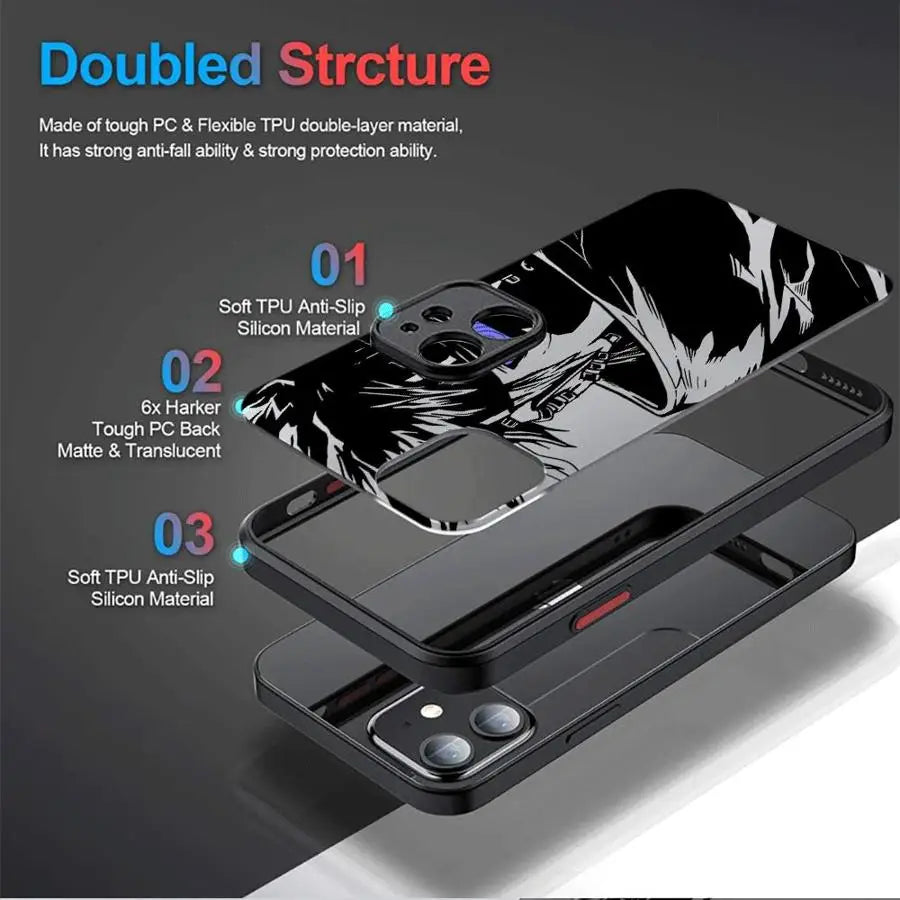 TPU Cover Phone Case for Apple iPhone 11 Pro Max SE 16 Pro SE 16e XR 15 Pro Max XS X 13 Pro 14 12 Mini Anime N-Narutos