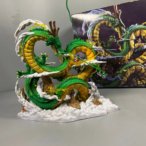 Dragon Ball Goku & Shenron PVC Action Figure — 24cm Statue