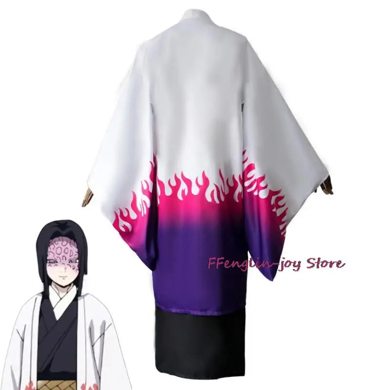 Anime Demon Slayer - Ubuyashiki Kagaya Cosplay Kimono Costume