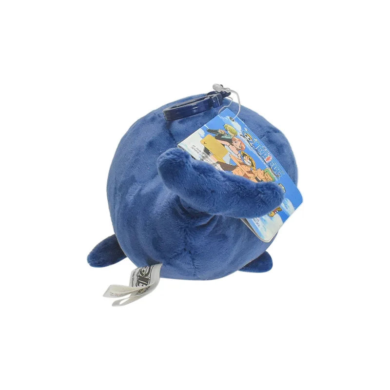 15cm Cute Anime Genuine One Piece Laboon Plush Doll Keychain Bag Pendant Toy