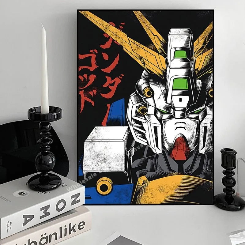 Gundam Mech Esports Room Decorative Poster