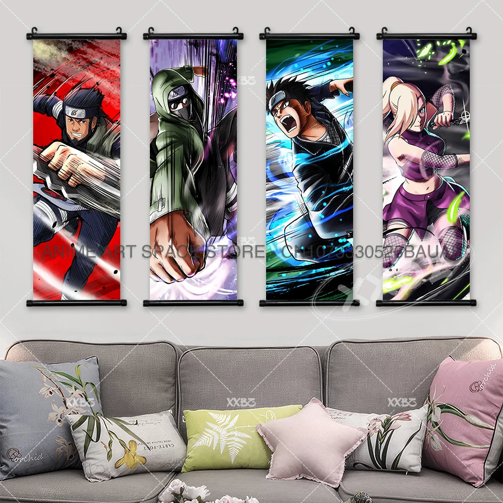 Naruto Anime Poster Wall Art Scroll
