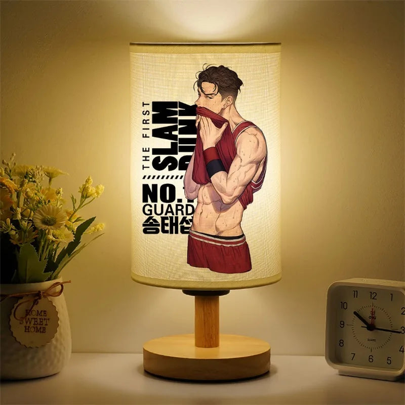 Slam Dunk Rukawa & Hanamichi Anime Bedside Lamp – Creative LED Table Light