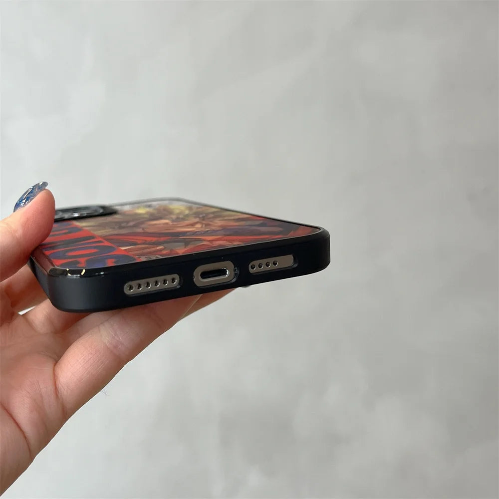 3D Goku & Vegeta MagSafe Case – Dragon Ball Anime iPhone 12–16 Pro Max
