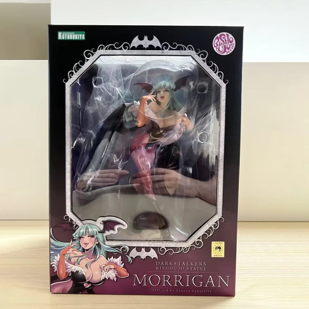 23cm Morrigan Aensland Vampire Action Figure Collection Toys Christmas Gift Doll With Box