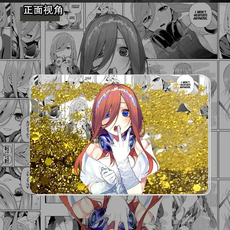 The Quintessential Quintuplets Nakano Miku Quicksand Mahjong Acrylic Brick Hanging Stand Holiday Gifts