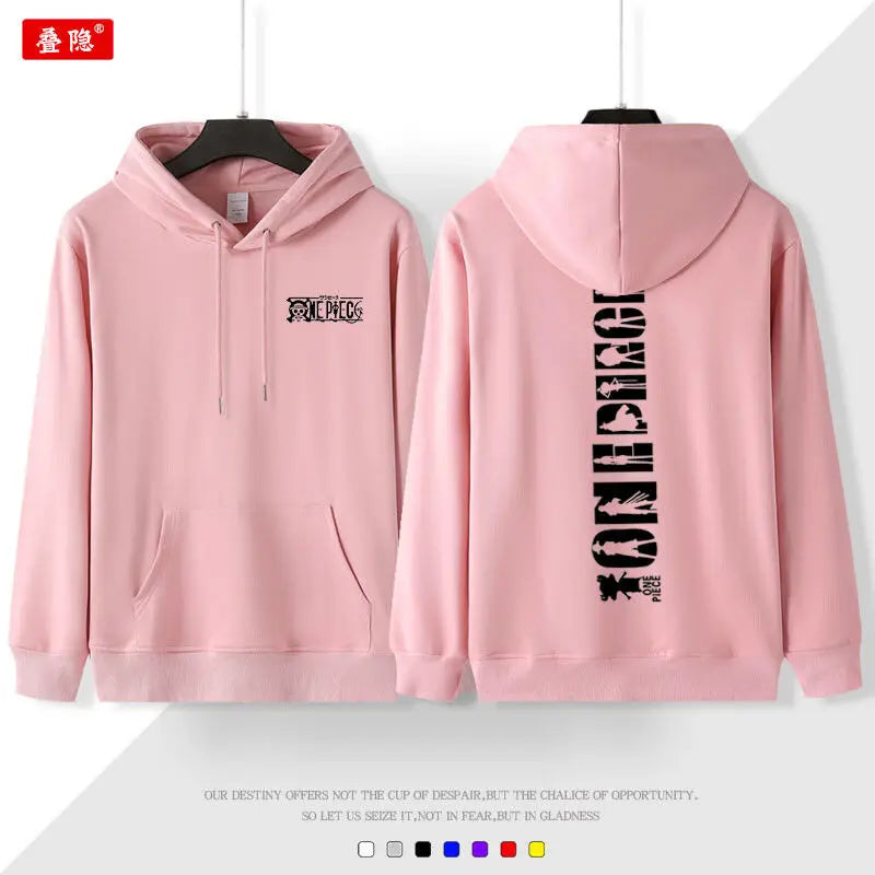 One Piece  Anime Women Up Hoodie Jacket Spring Autumn New Fashion Mens Sweatshirt Couple Promozed Clothes Coats Gift