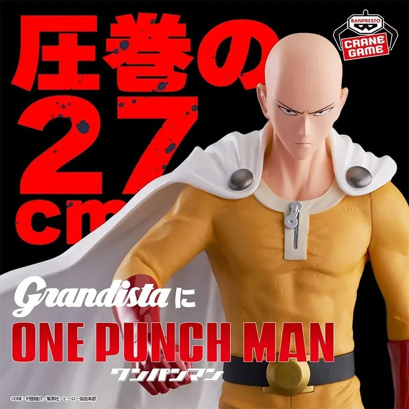 ONE PUNCH-MAN Saitama Grandista PVC 27CM Anime Character Model Collection Toys
