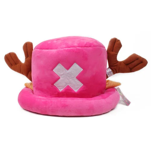 Cute One Piece Tony Tony Chopper Girl's Hat Cartoon Plush Warm Hat Autumn/Winter Hat Birthday Gift