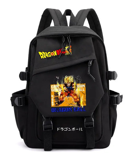 Dragon Ball animation peripheral creative cool personality Goku backpack student large capacity school bag school