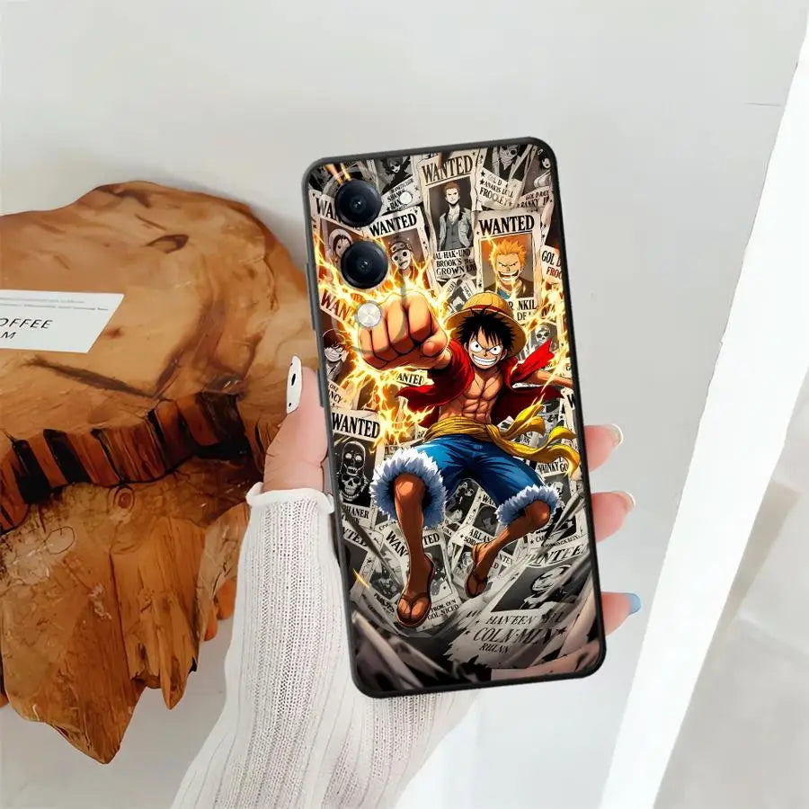Case for Vivo Y30 Y33S Y35 Y31 Y36 Y12 Y15S Y02 Y11 Y20 Y21 Y19 Y27 Y16 Y17 Y22 Phone Cover Ones Pieces Luffy