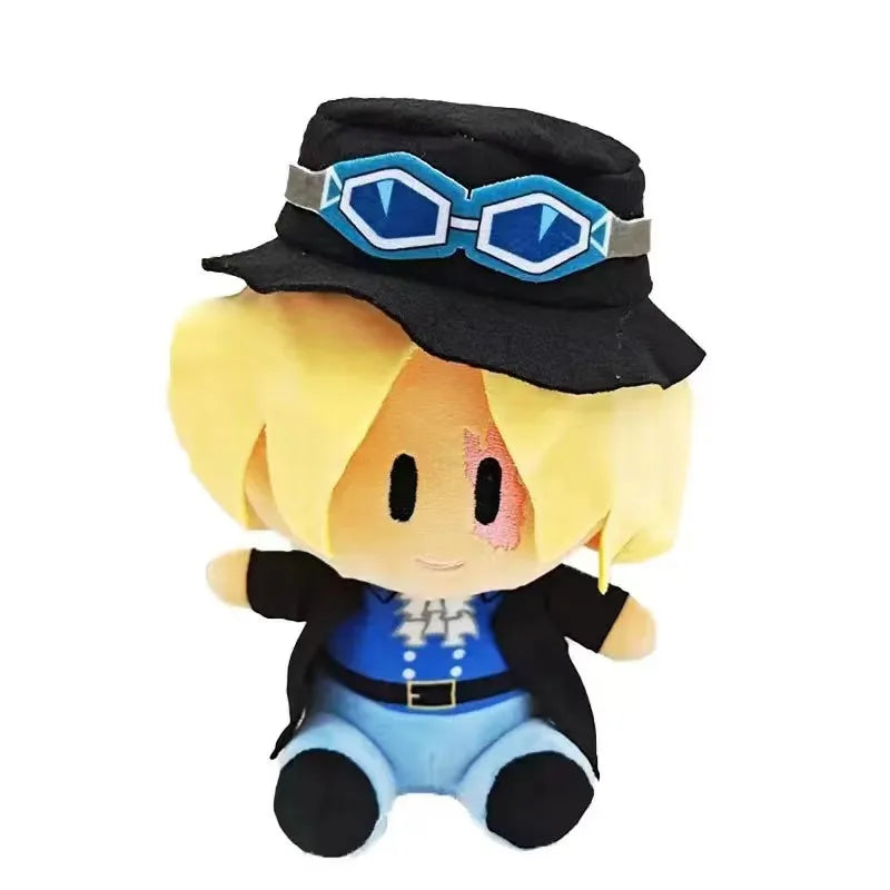 25Cm Anime One Piece Monkey D. Luffy Roronoa Zoro Sanji Plush Doll Pillow Ornament Children's